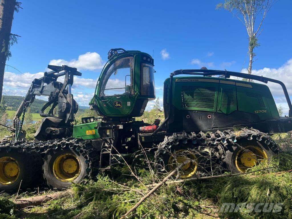 John Deere 1270 E 원목 하베스터