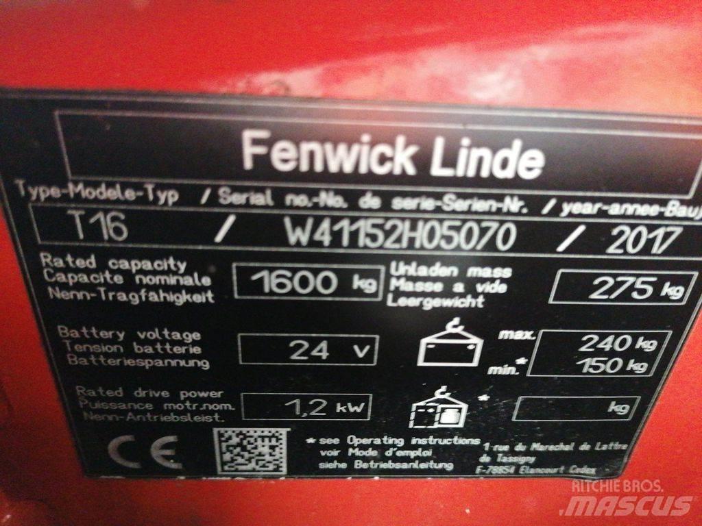Linde T16 경량 리프터