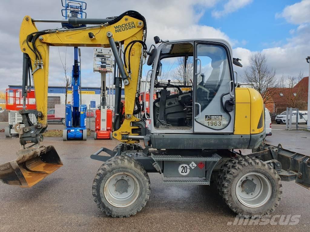 Wacker Neuson EW100  휠 굴삭기