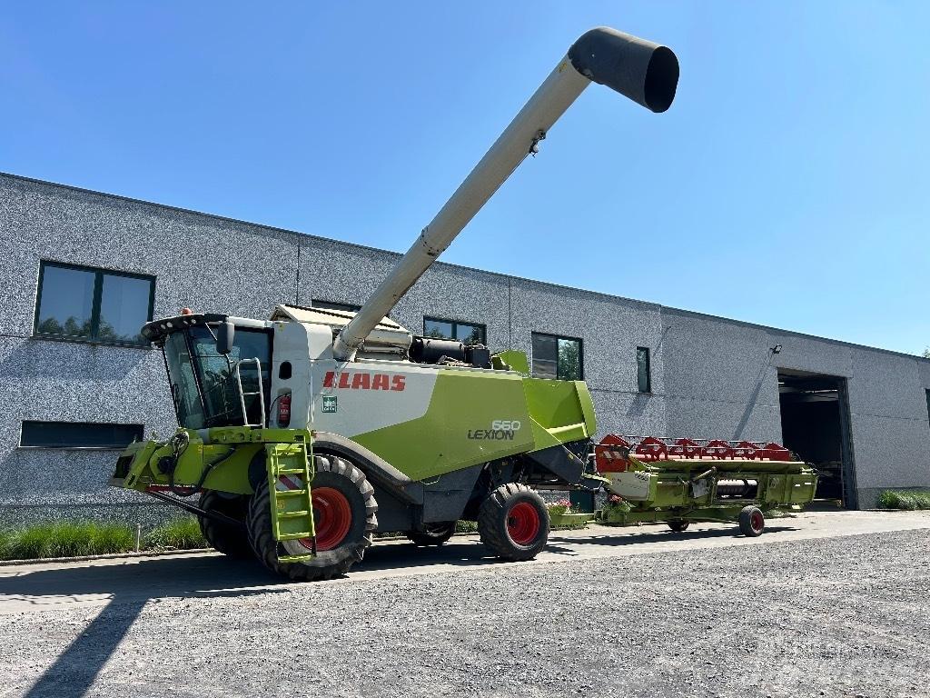 CLAAS Lexion 660 콤바인 수확기