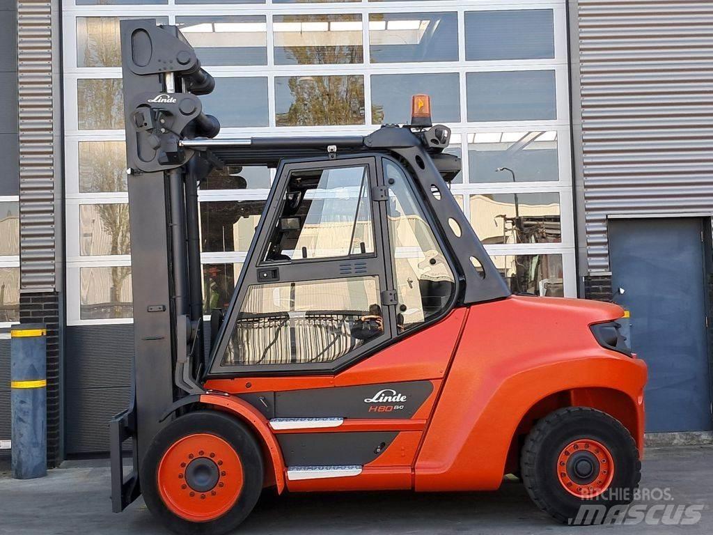 Linde H80D-03/900 디젤 지게차