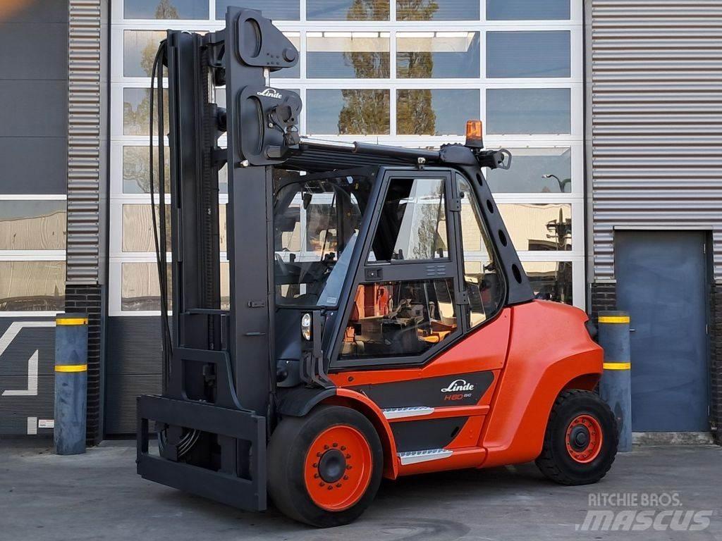 Linde H80D-03/900 디젤 지게차