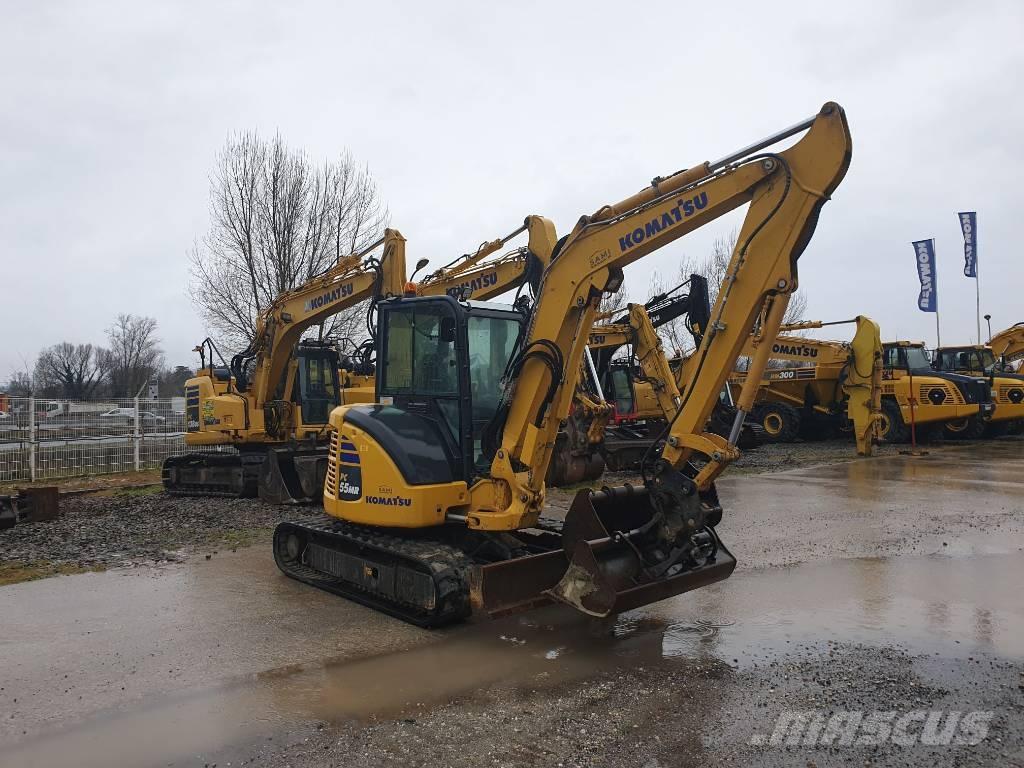 Komatsu PC55MR-5 소형 굴삭기 7톤 미만