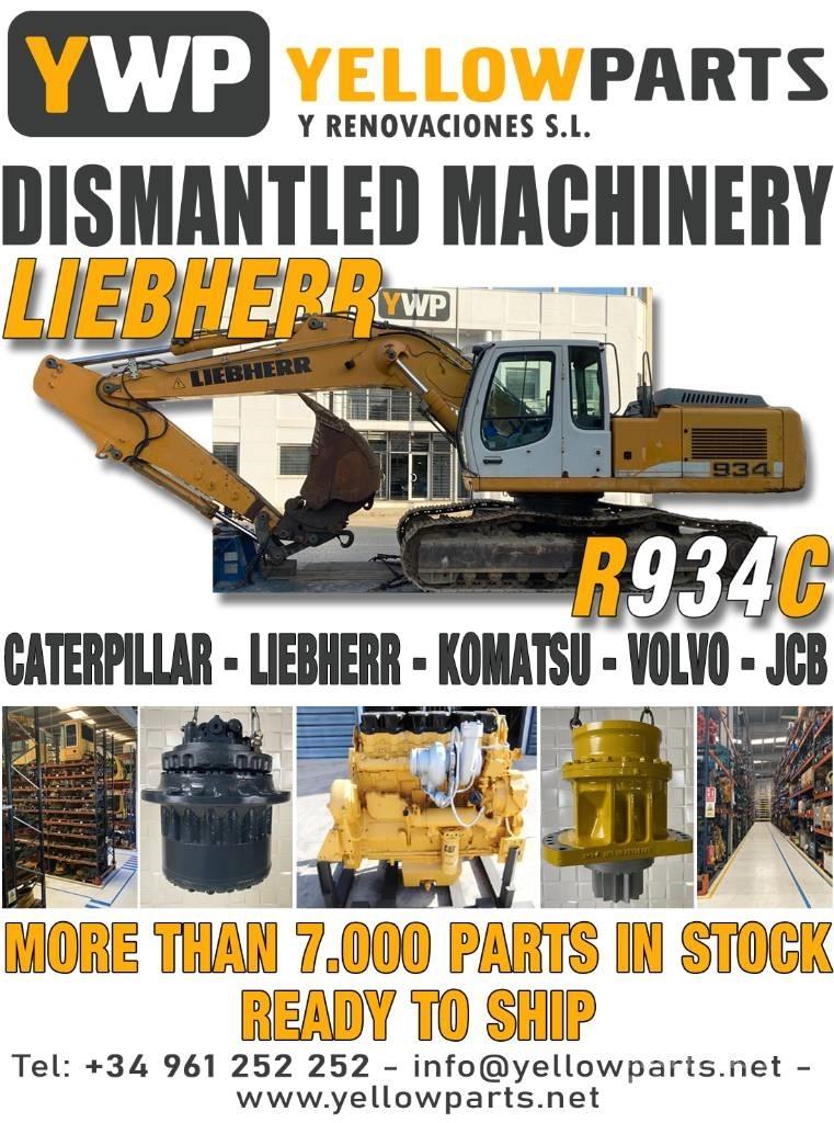 Liebherr R 934 C 대형 굴삭기 29톤 이상