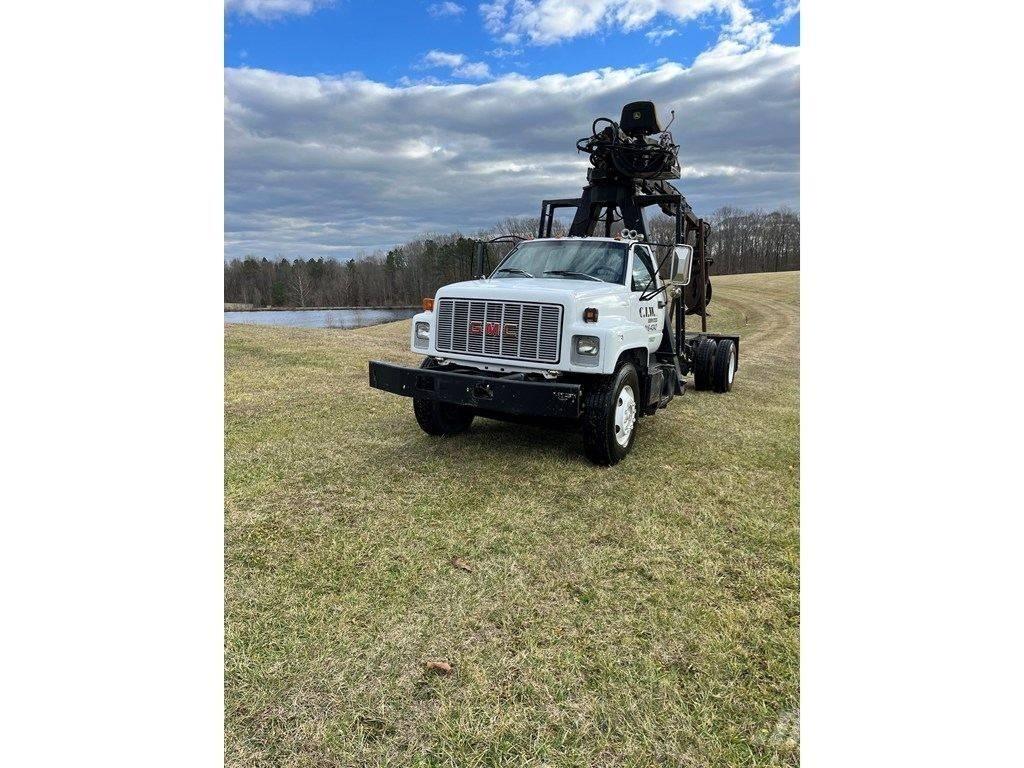 GMC Topkick 목재 트럭