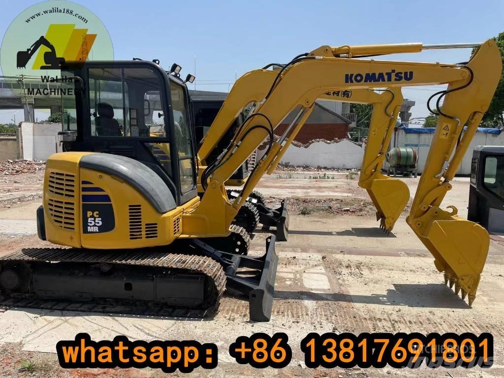 Komatsu PC 55 MR 소형 굴삭기 7톤 미만