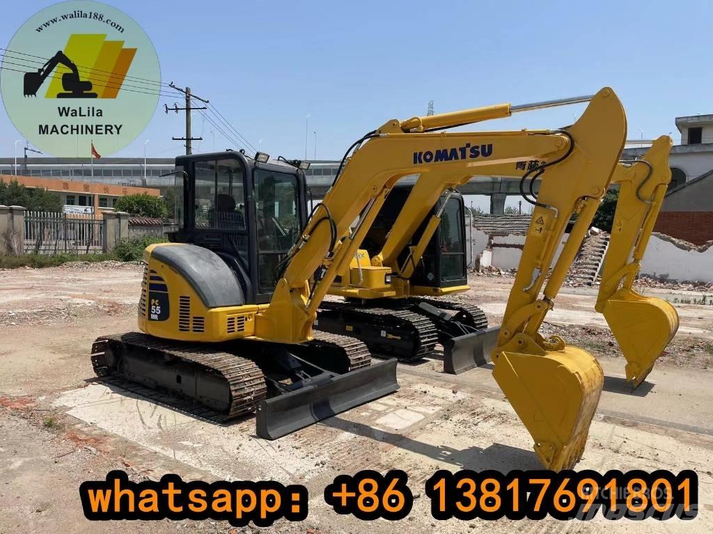Komatsu PC 55 MR 소형 굴삭기 7톤 미만