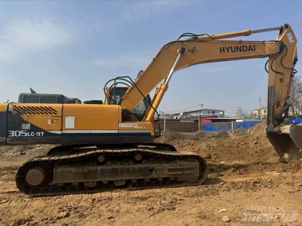 Hyundai R305lc-9t 대형 굴삭기 29톤 이상