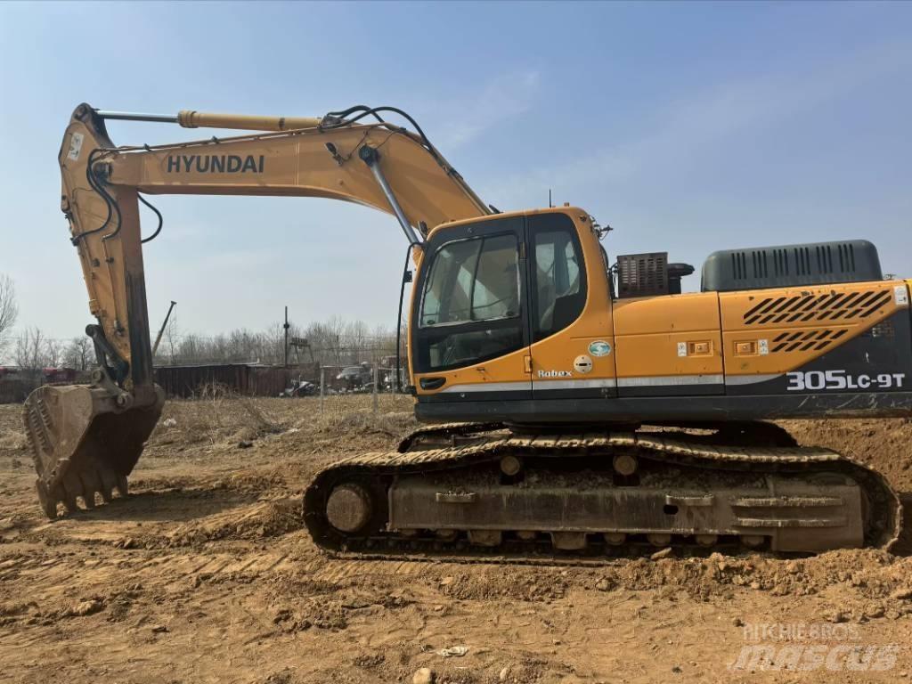 Hyundai R305lc-9t 대형 굴삭기 29톤 이상