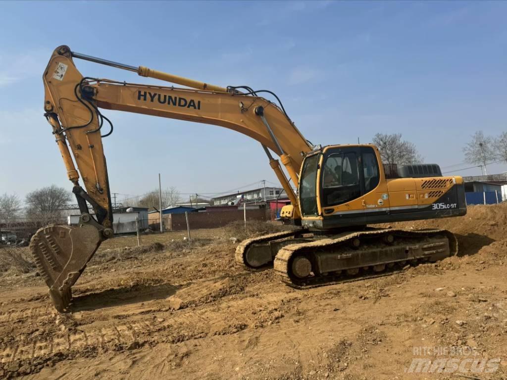 Hyundai R305lc-9t 대형 굴삭기 29톤 이상