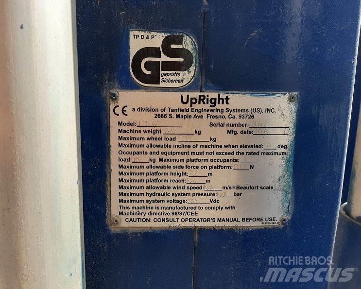 UpRight UL25AC 기타 승강기와 플랫폼