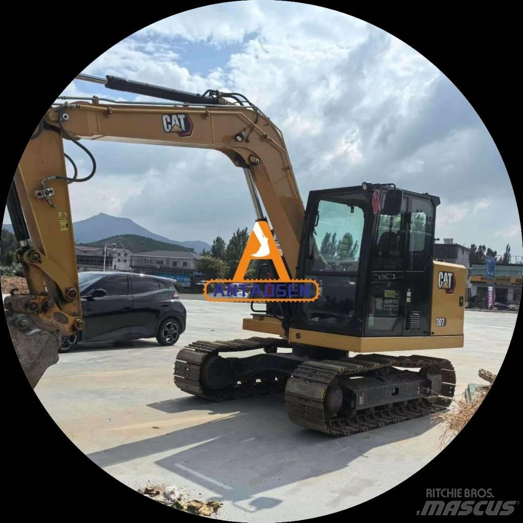 CAT 307 소형 굴삭기 7톤 미만