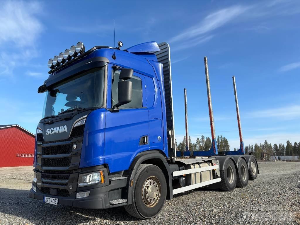 Scania R 650 목재 트럭