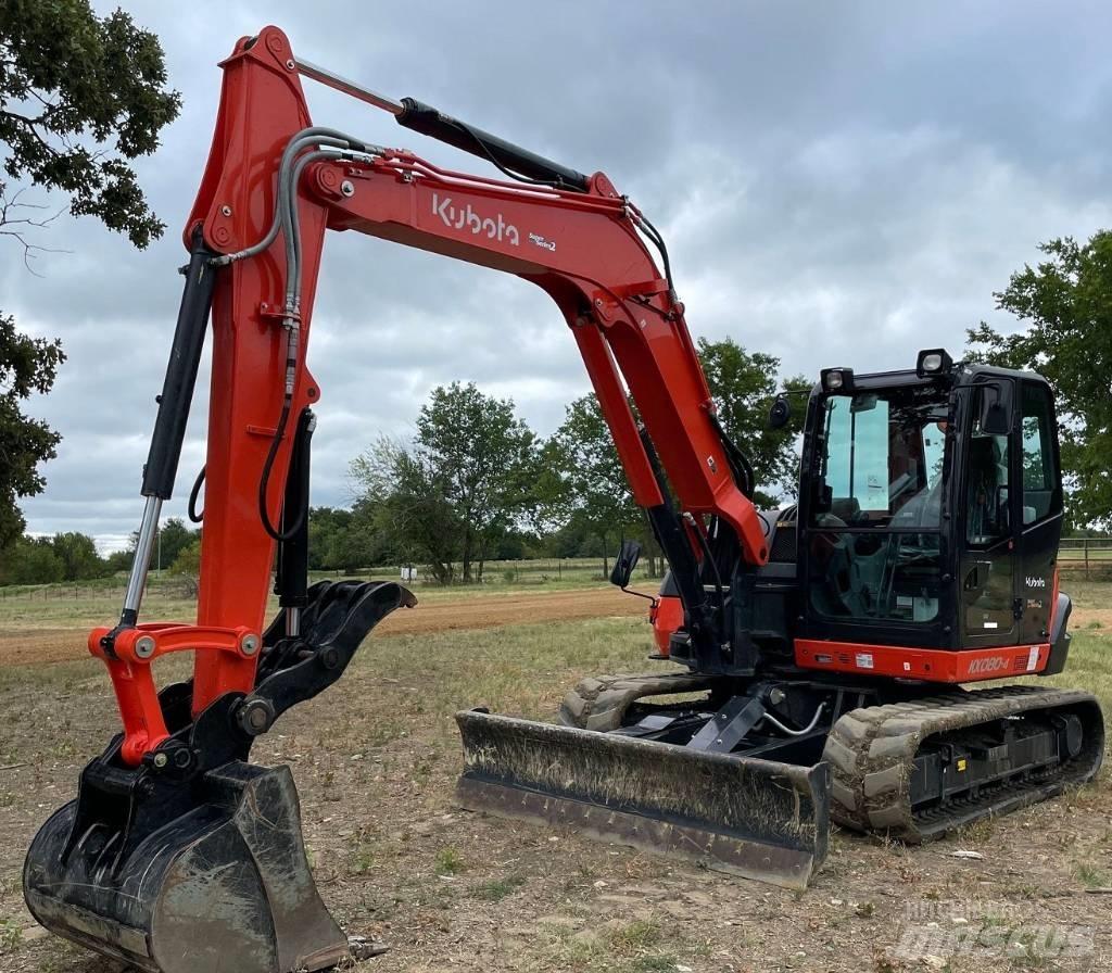 Kubota KX080-4S2 대형 굴삭기 29톤 이상