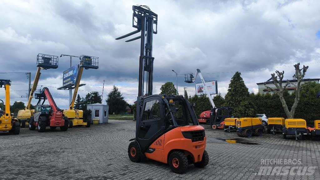 Linde H 25 D 600 디젤 지게차