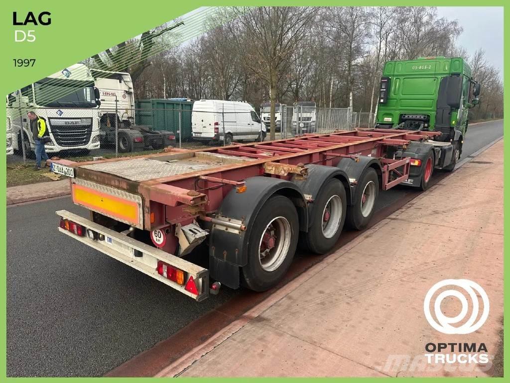 LAG O-3-39L 컨테이너 세미 트레일러