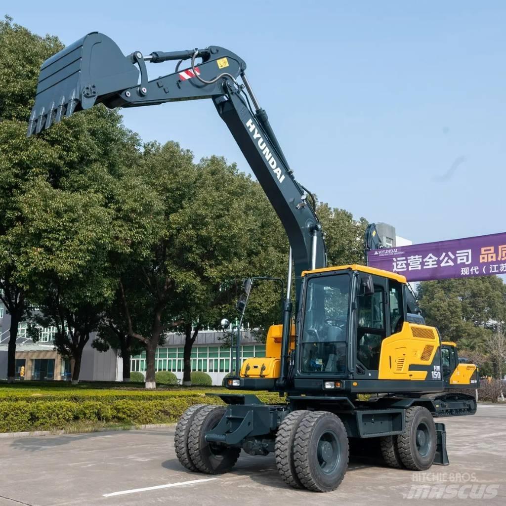 Hyundai HW 150  휠 굴삭기
