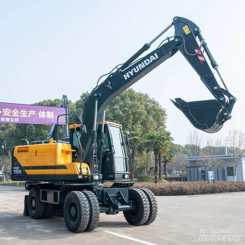 Hyundai HW 150  휠 굴삭기