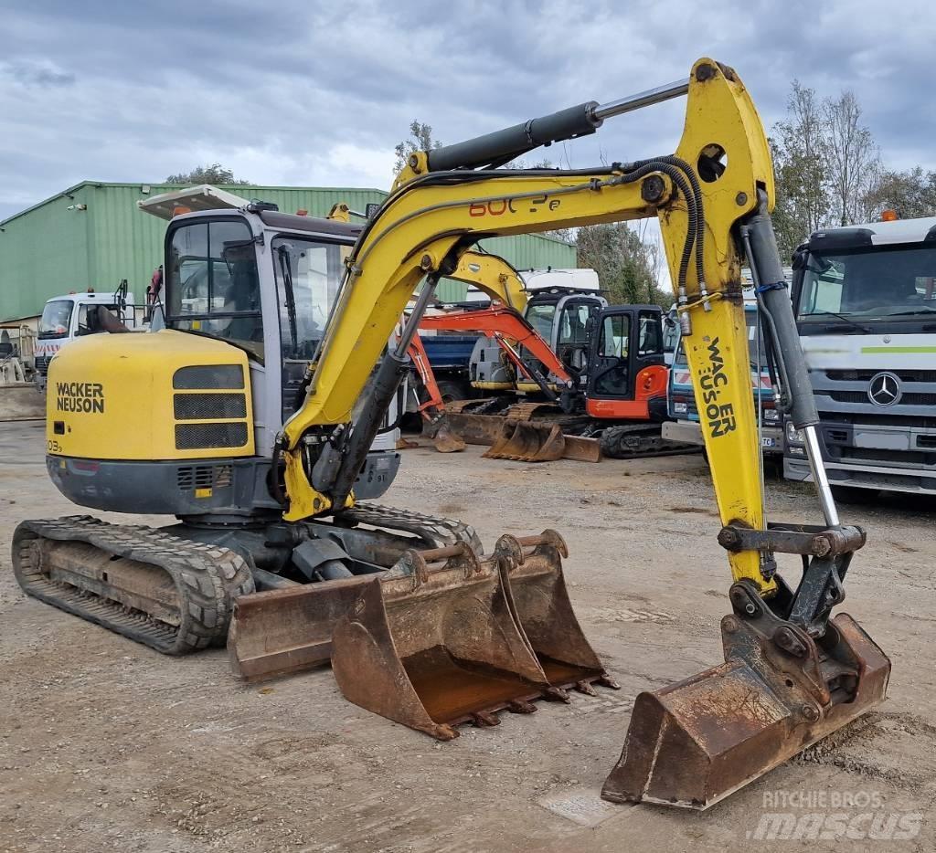 Wacker Neuson 6003 소형 굴삭기 7톤 미만