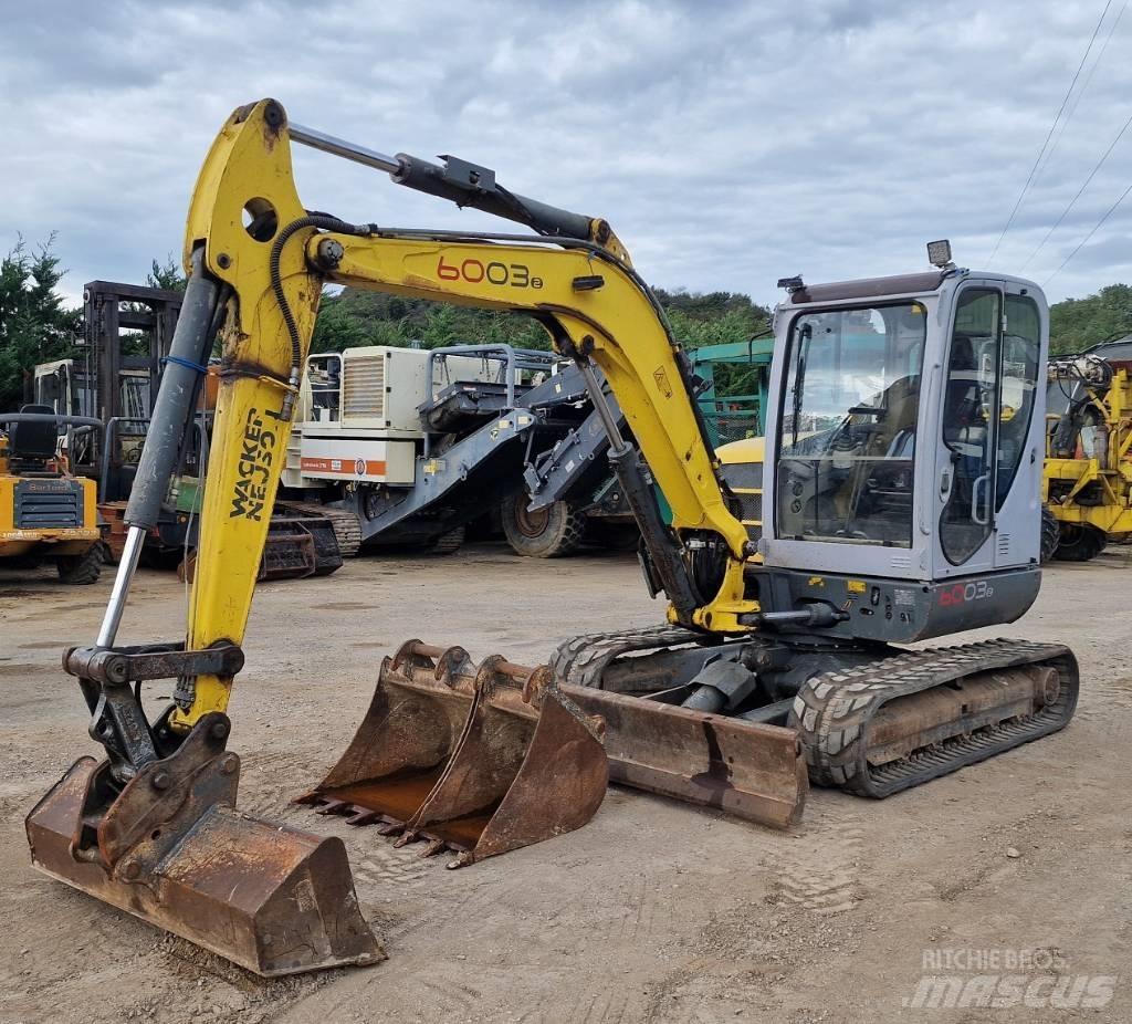 Wacker Neuson 6003 소형 굴삭기 7톤 미만