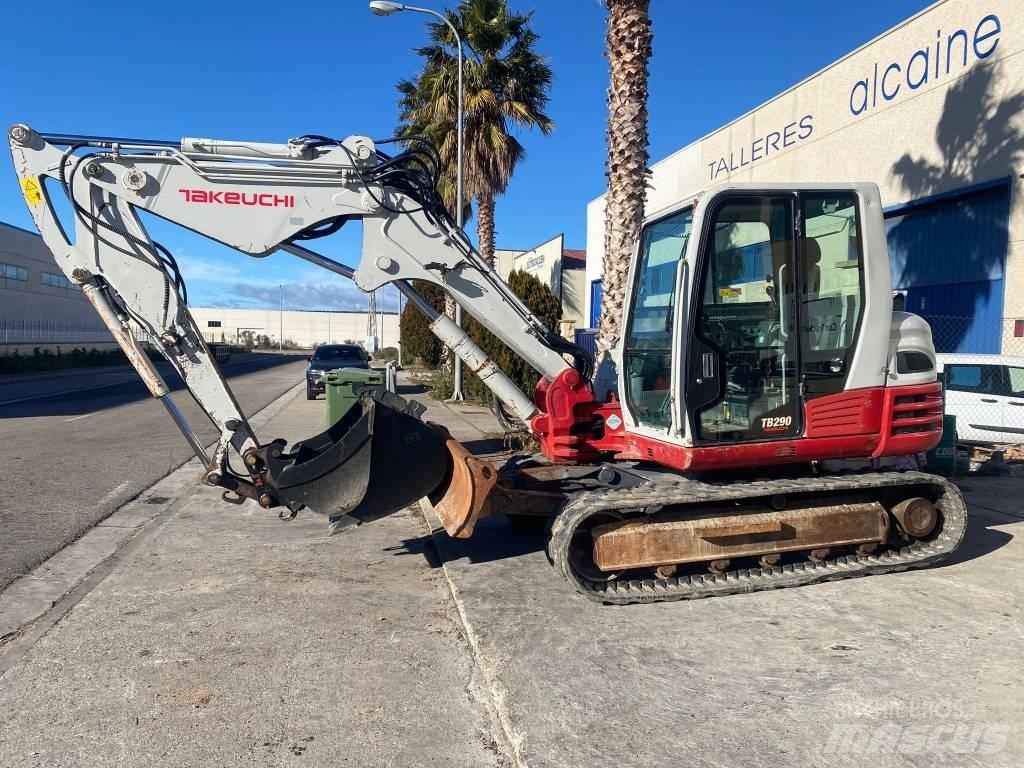 Takeuchi TB 290 중형굴삭기 7톤-28톤