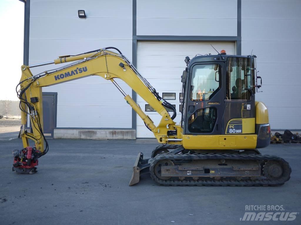Komatsu PC 80 MR-3 중형굴삭기 7톤-28톤