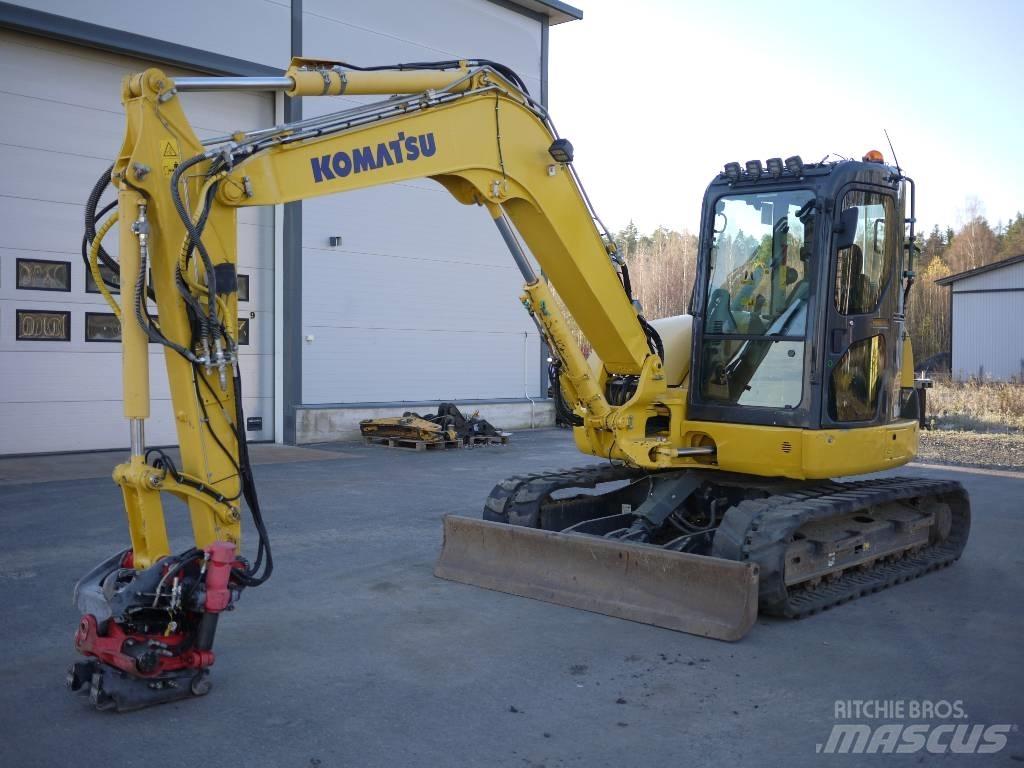 Komatsu PC 80 MR-3 중형굴삭기 7톤-28톤