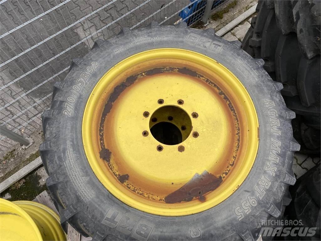 BKT 270/95R32 타이어, 휠 및 림