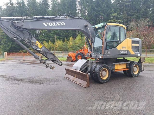 Volvo EW 160  휠 굴삭기