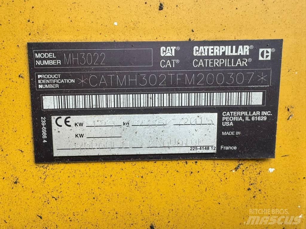 CAT MH3022 특수 굴삭기