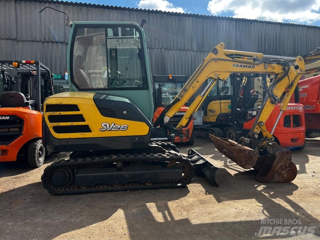 Yanmar SV26 소형 굴삭기 7톤 미만