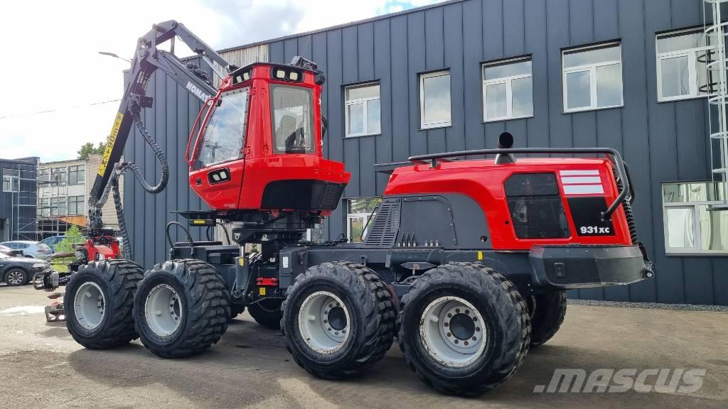 Komatsu 931 XC 원목 하베스터