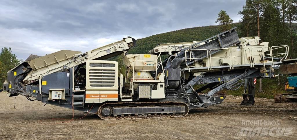 Metso LT 220 D 이동식 분쇄기