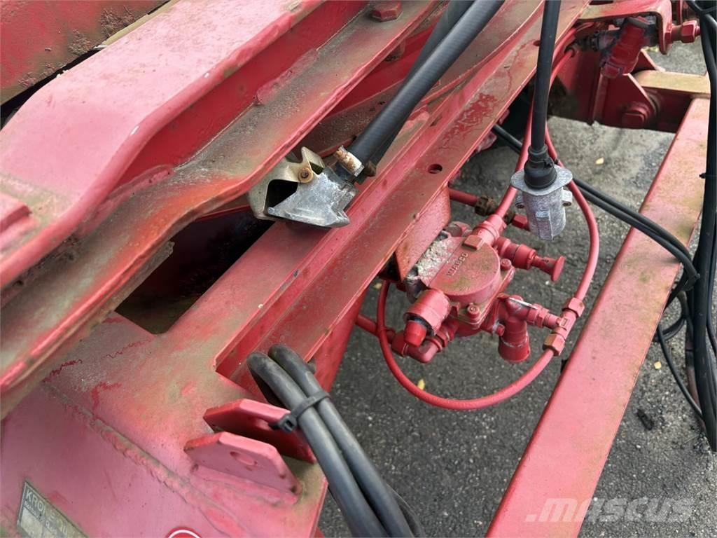 Krone konttikärry 컨테이너 트레일러