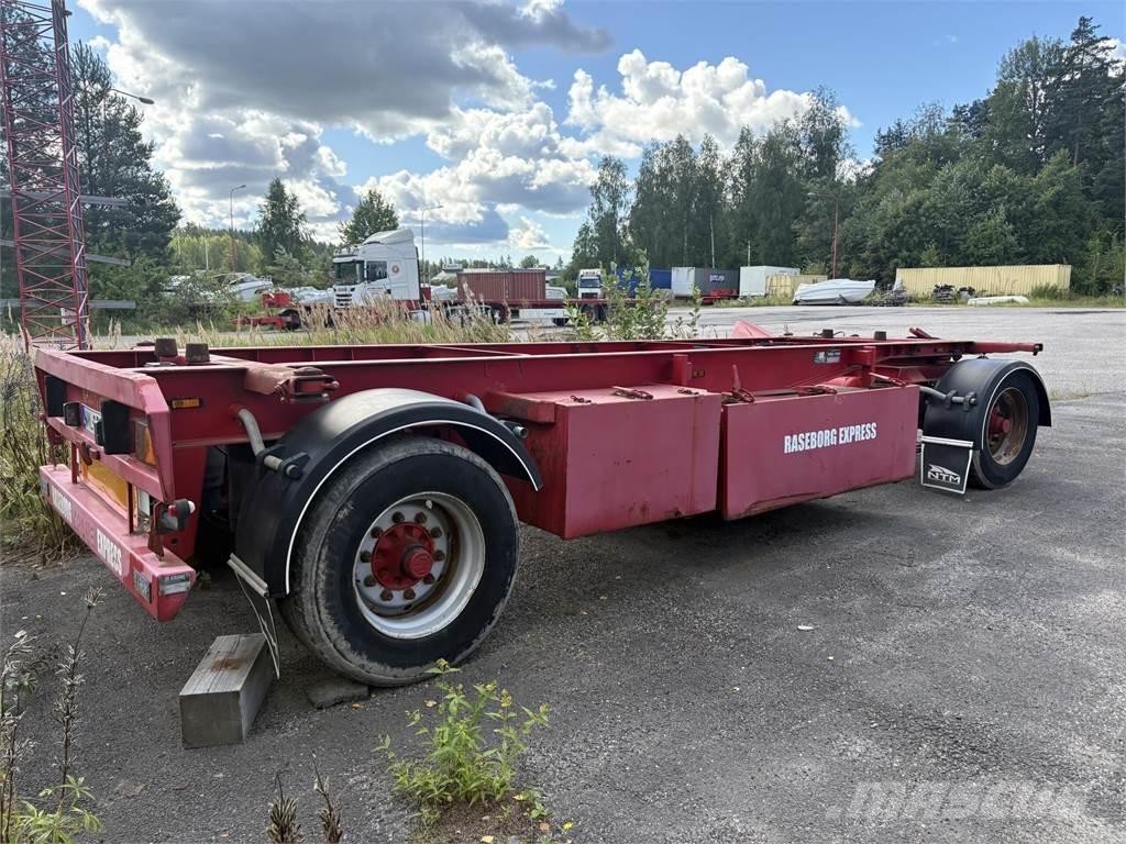 Krone konttikärry 컨테이너 트레일러