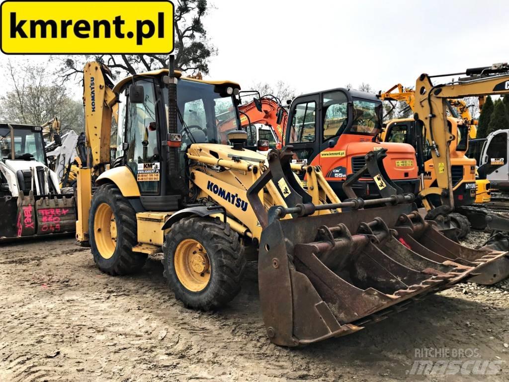 Komatsu WB97R 백호로더
