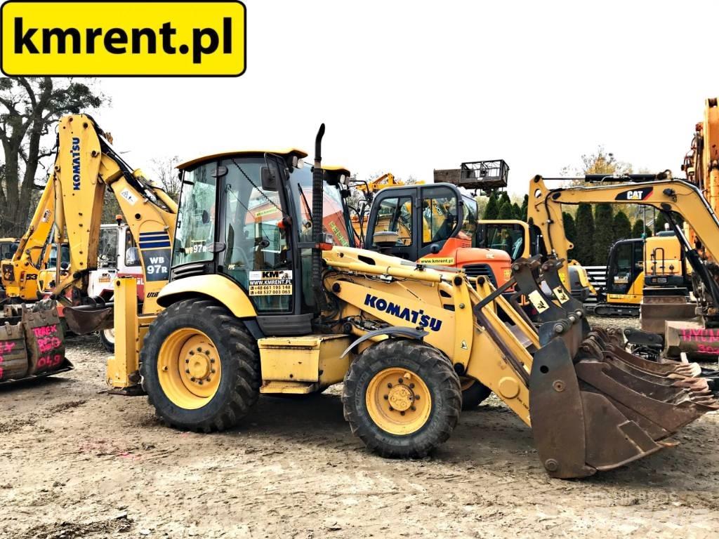 Komatsu WB97R 백호로더