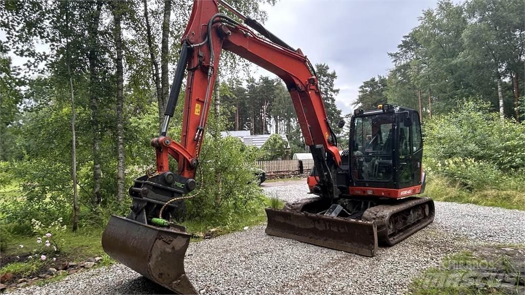 Kubota KX080 – 4a2 소형 굴삭기 7톤 미만