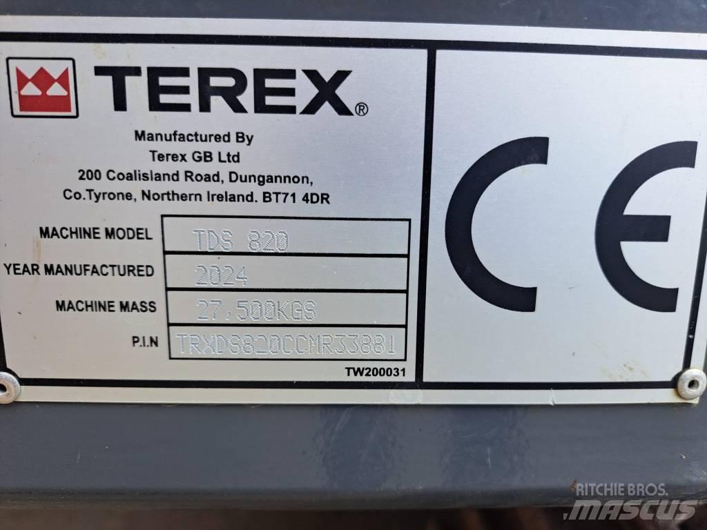 Terex Ecotec TDS 820 폐기물 분쇄기