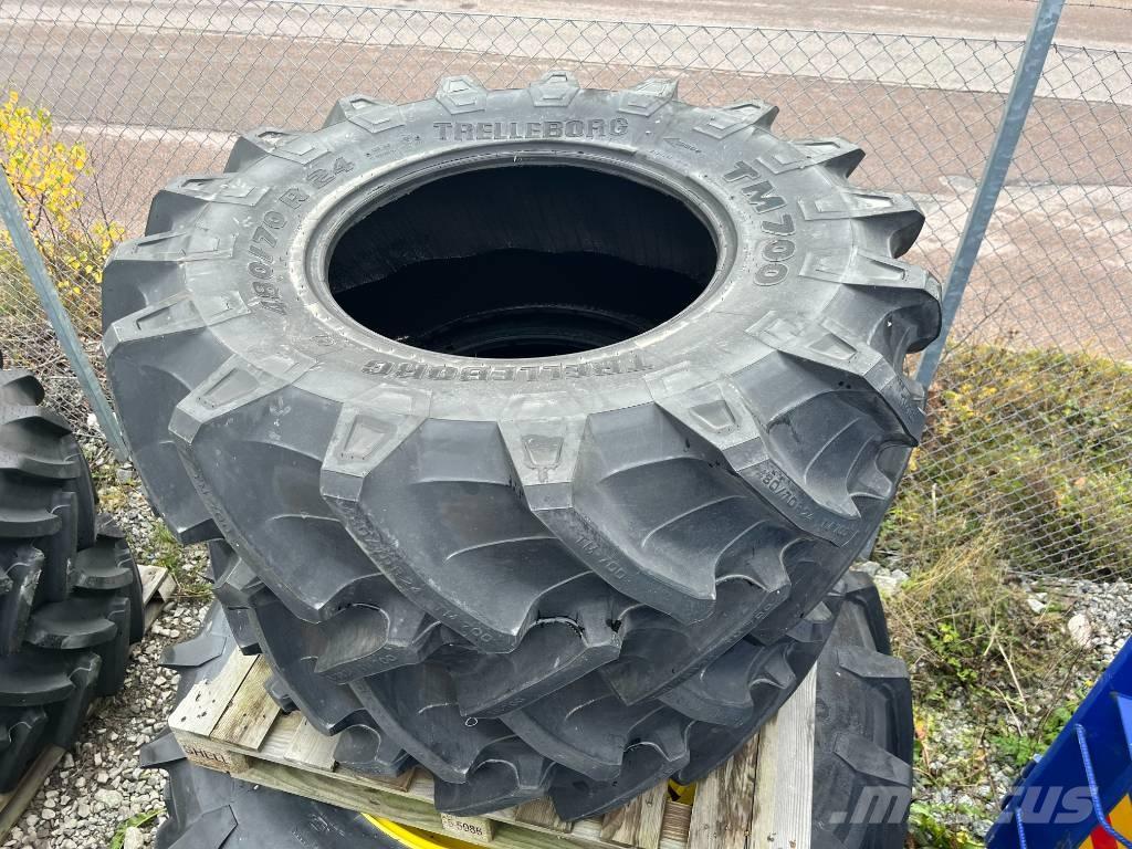 Trelleborg 480/70R24 타이어, 휠 및 림
