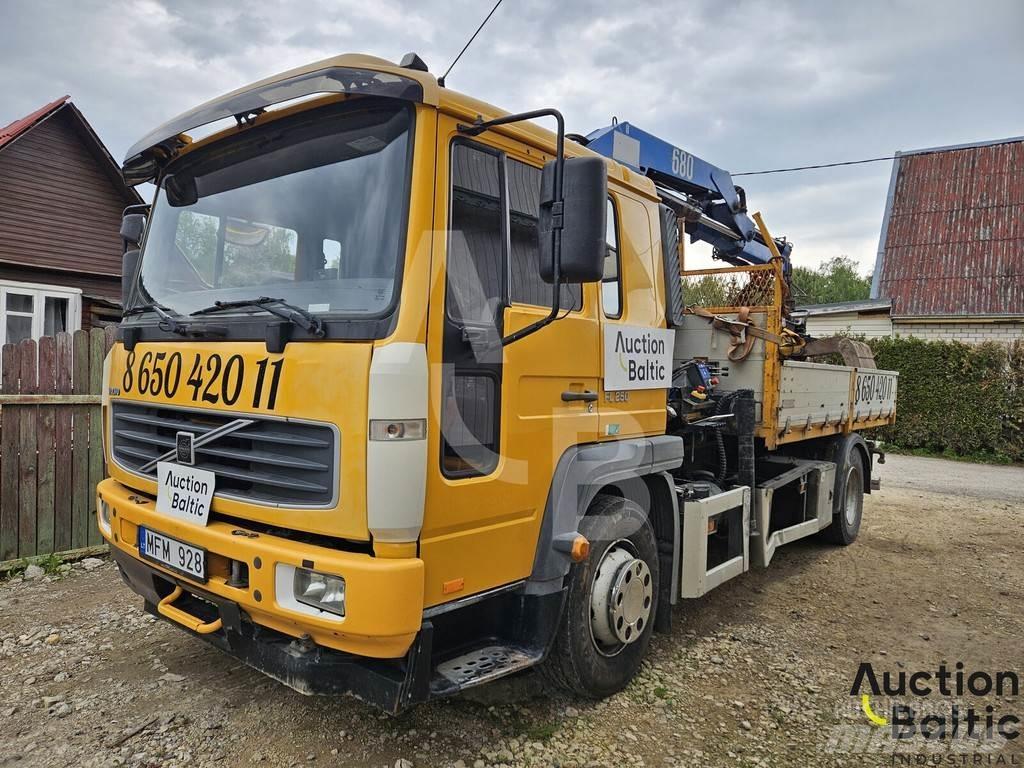 Volvo FL6 250 플랫베드/드롭사이드 트럭