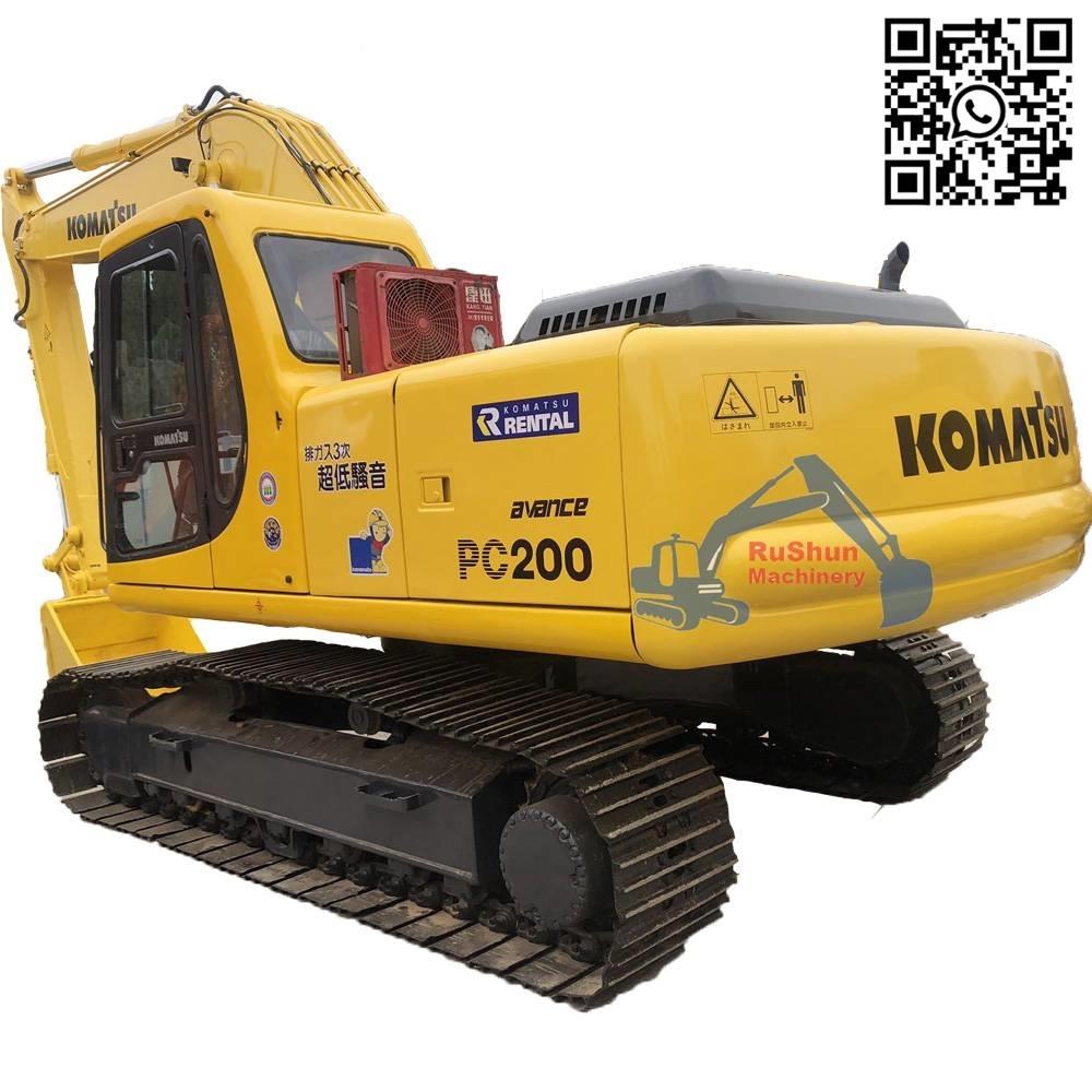 Komatsu PC200-6 중형굴삭기 7톤-28톤
