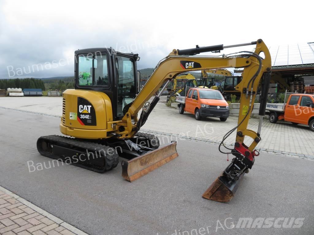 CAT 304 E CR 소형 굴삭기 7톤 미만