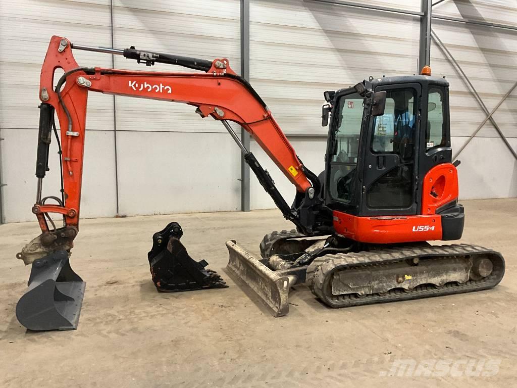 Kubota U 55-4 소형 굴삭기 7톤 미만