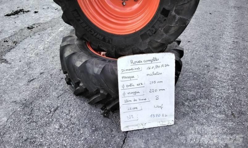 Michelin 400/70R24 타이어, 휠 및 림