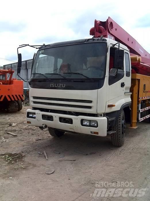 Putzmeister 37m 콘크리트 펌프카
