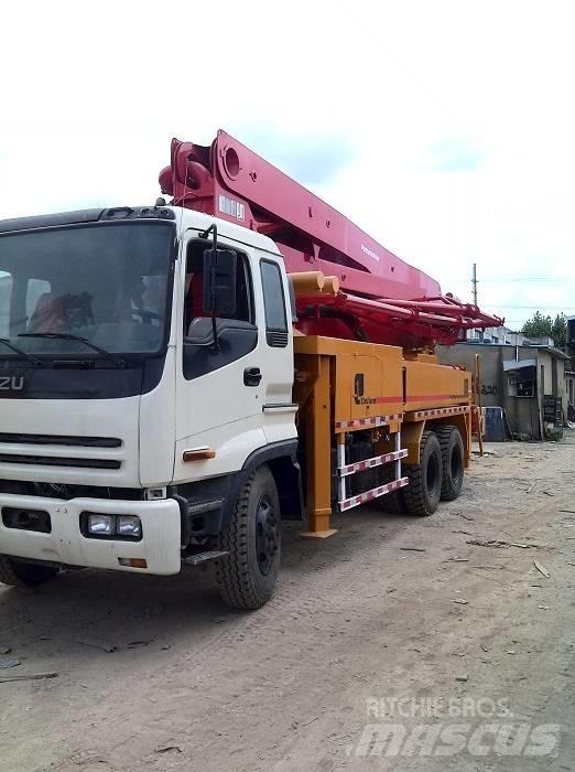 Putzmeister 37m 콘크리트 펌프카