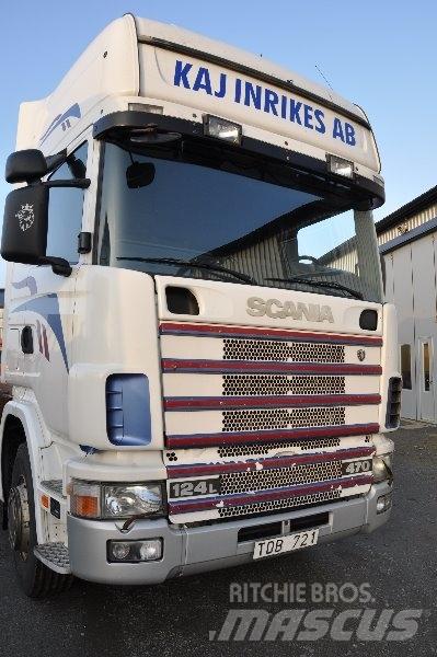 Scania 124 6X2 470 컨테이너 트럭
