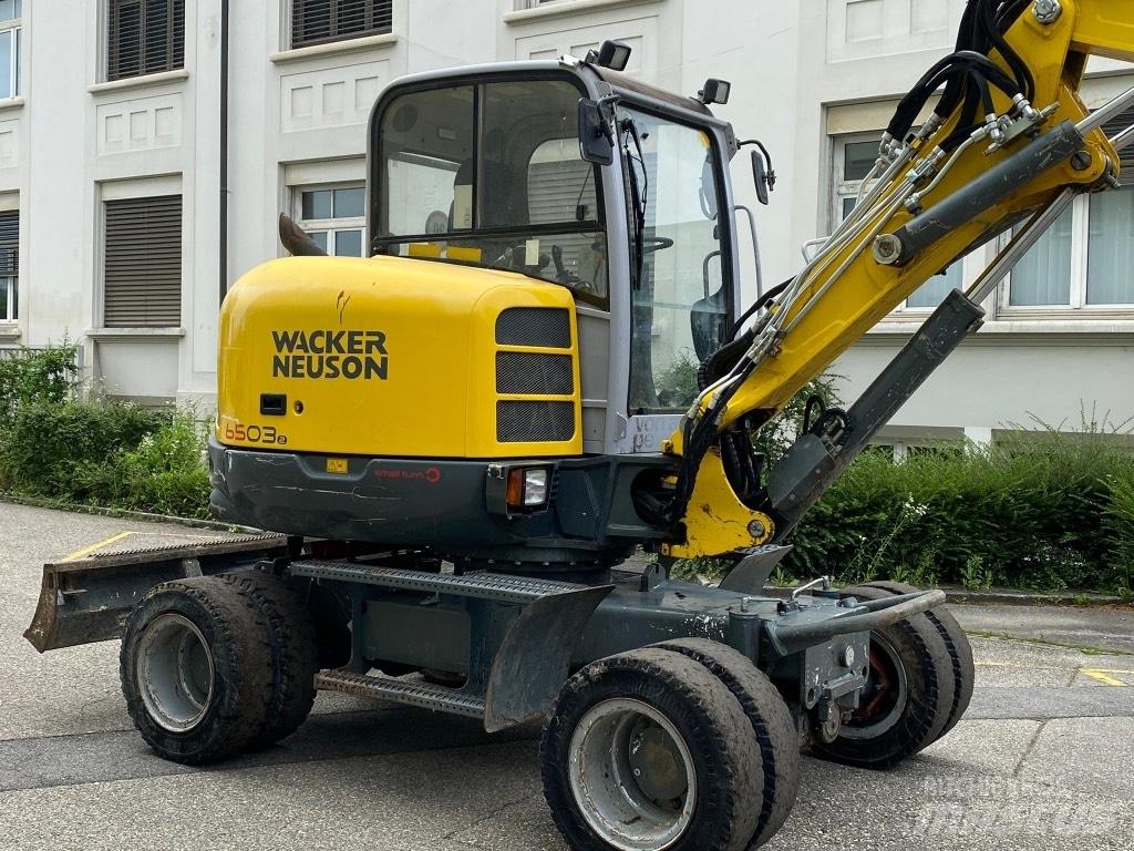 Neuson 6503 WD  휠 굴삭기