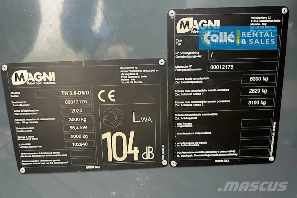 Magni TH 3.6 | 2025 텔러 핸들러